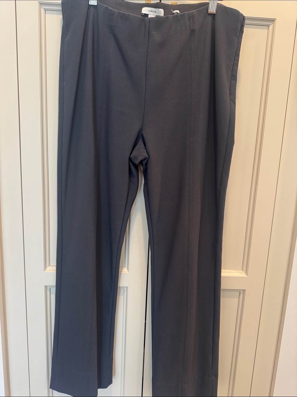 Vince women’s charcoal Straight-Leg Dress Pants